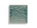 KOHLER K-32576-DPT Landshapes By Daniel Arsham 4" X 4" Feature Tile Produced By The Kohler Wastelab - Deep Teal