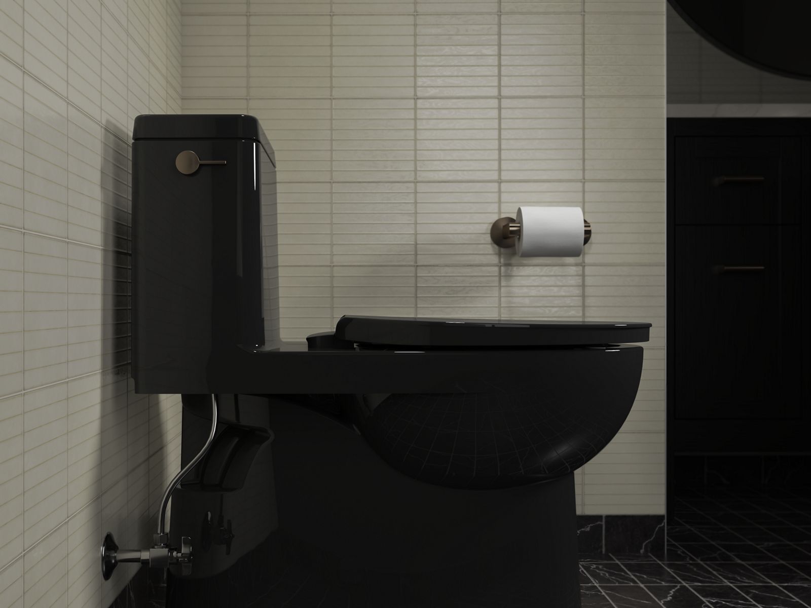 KOHLER K-26801-0 Impro Readylatch Quiet-Close Elongated Toilet Seat - White