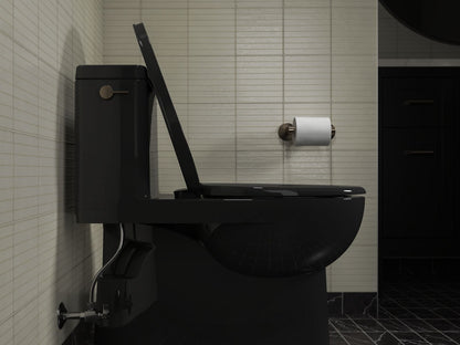 KOHLER K-26801-95 Impro ReadyLatch Quiet-Close elongated toilet seat - Ice Grey