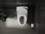 KOHLER K-27331-0 Glissade Readylatch Quiet-Close Elongated Toilet Seat - White