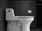 KOHLER K-27331-0 Glissade Readylatch Quiet-Close Elongated Toilet Seat - White
