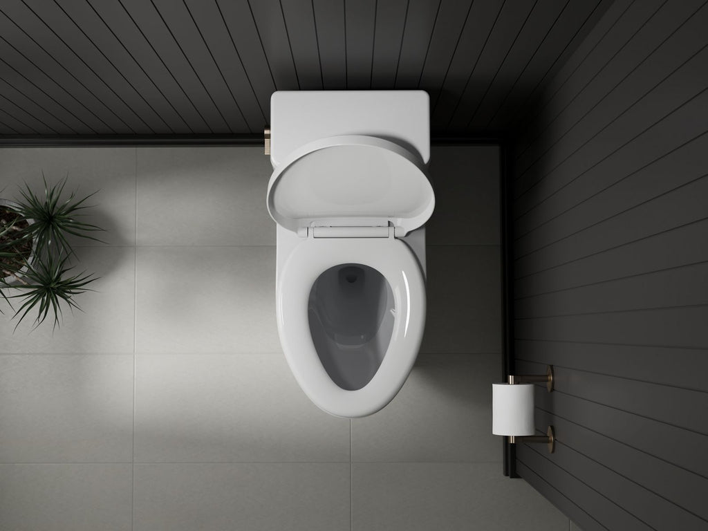 KOHLER K-28004-0 Drift Readylatch Quiet-Close Elongated Toilet Seat - White