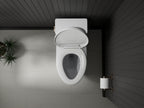 KOHLER K-28004-0 Drift Readylatch Quiet-Close Elongated Toilet Seat - White