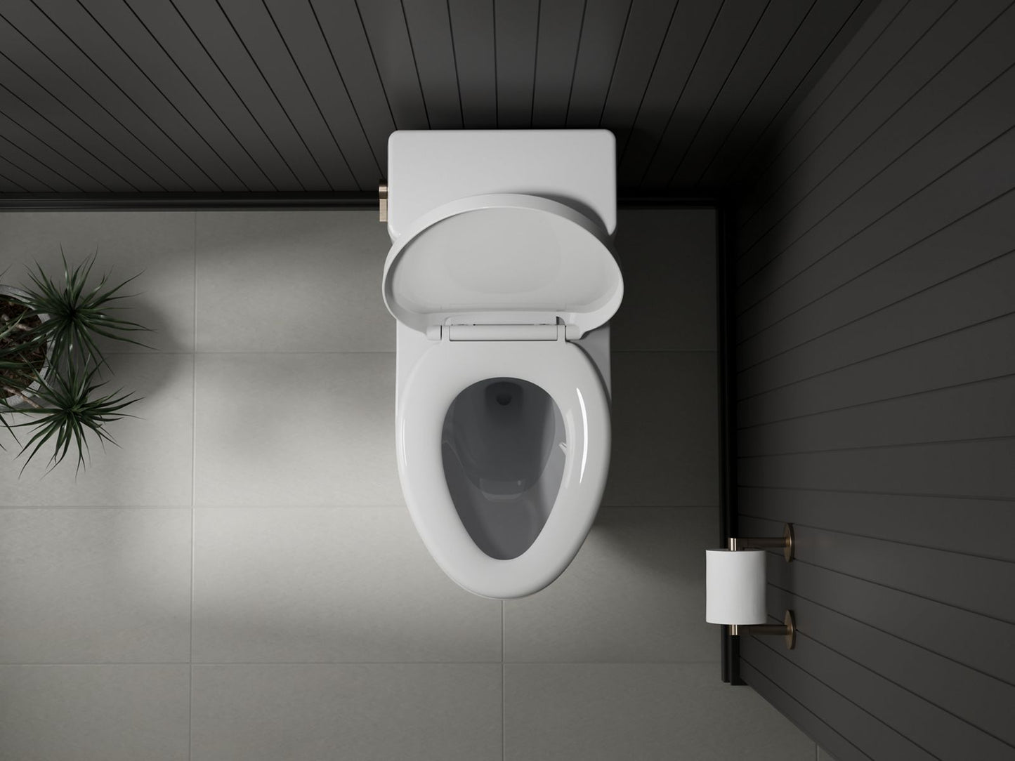 KOHLER K-28004-96 Drift ReadyLatch Quiet-Close elongated toilet seat - Biscuit