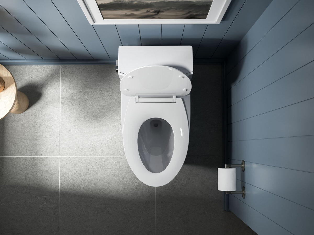 KOHLER K-30780-0 Carbyne Quiet-Close Elongated Toilet Seat - White