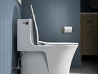 KOHLER K-30780-0 Carbyne Quiet-Close Elongated Toilet Seat - White