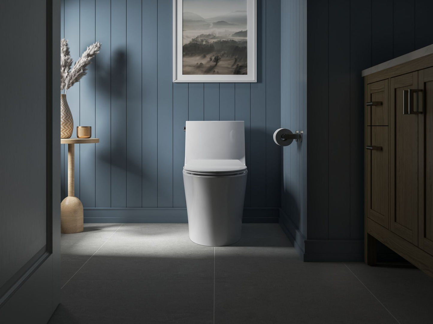 KOHLER K-30780-0 Carbyne Quiet-Close elongated toilet seat - White