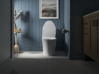 KOHLER K-30780-0 Carbyne Quiet-Close Elongated Toilet Seat - White