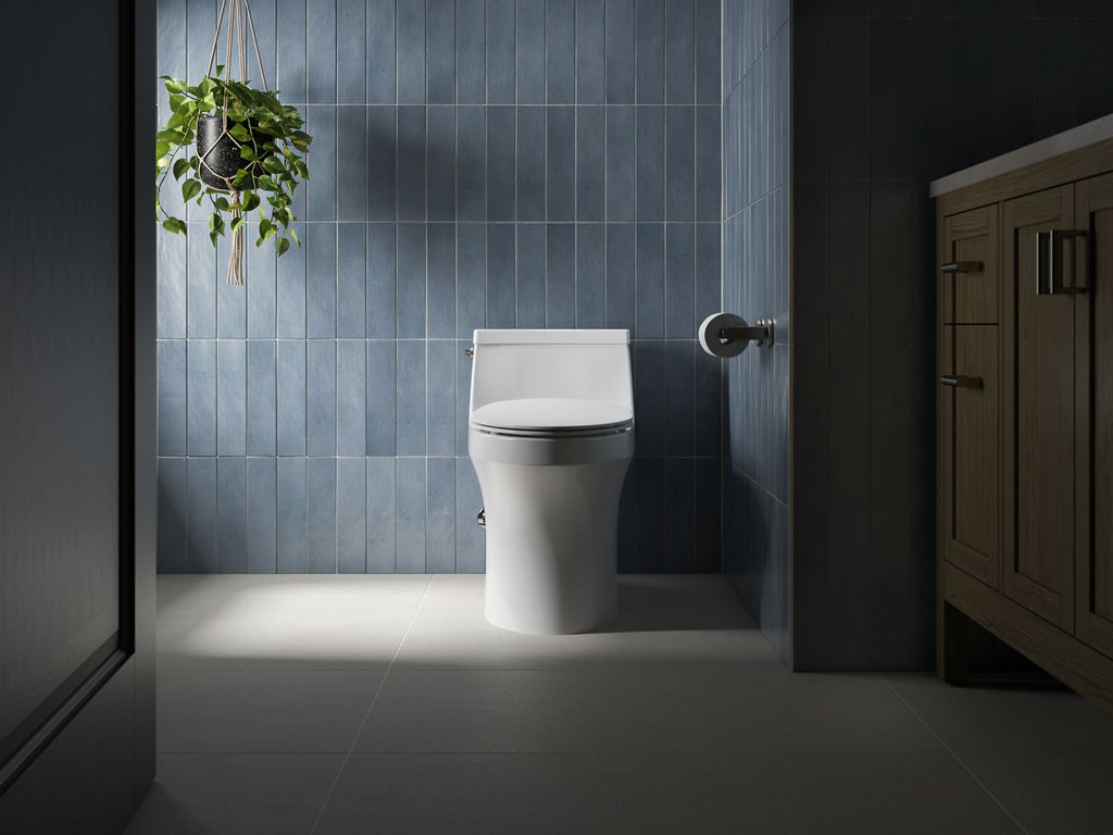 KOHLER K-30782-0 Papyrus Quiet-Close Elongated Toilet Seat - White