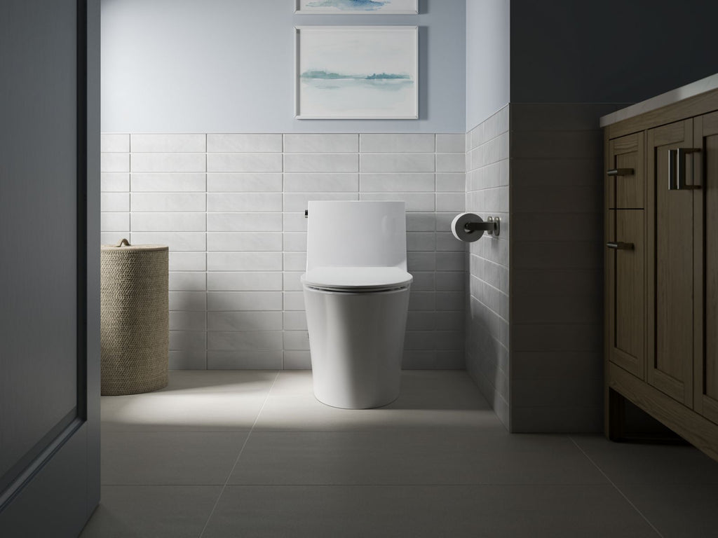 KOHLER K-30781-0 Willow Quiet-Close Elongated Toilet Seat - White
