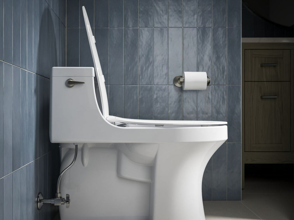KOHLER K-30782-0 Papyrus Quiet-Close Elongated Toilet Seat - White