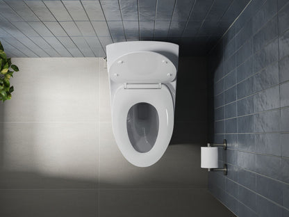 KOHLER K-30782-0 Papyrus Quiet-Close elongated toilet seat - White