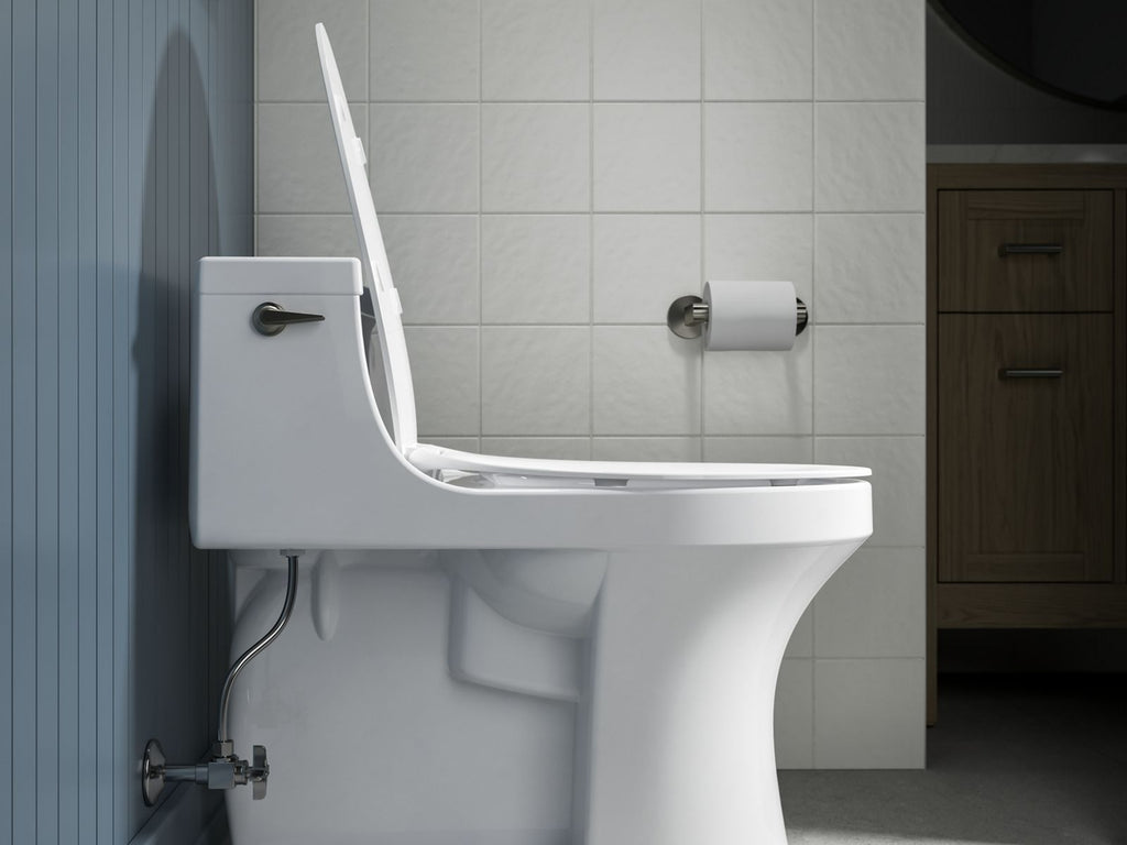 KOHLER K-30783-0 Lithe Quiet-Close Elongated Toilet Seat - White