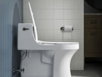 KOHLER K-30783-0 Lithe Quiet-Close Elongated Toilet Seat - White