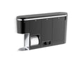 KOHLER K-30666-LWG-CP Clean Haven Hygiene station with toilet paper/sanitary product dispenser, left-side mount, Grey - Polished Chrome