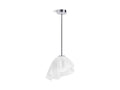 KOHLER K-32695-PELED-CPL Landshapes By Daniel Arsham 14-3/4" Pendant - Polished Chrome