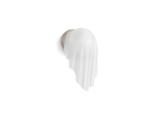 KOHLER K-32694-SCLED-BNL Landshapes by Daniel Arsham One-light LED sconce - Brushed Nickel