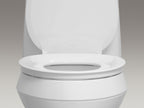KOHLER K-57777-WCF-0 Cymbal Readylatch Quiet-Close Elongated Toilet Seat - White