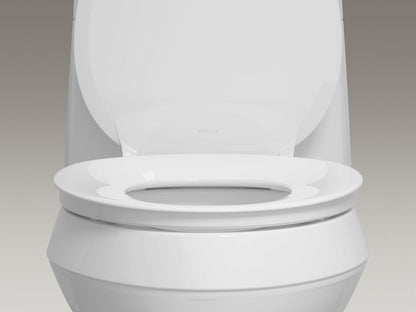 KOHLER K-57777-WCF-0 Cymbal ReadyLatch Quiet-Close elongated toilet seat - White