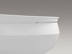 KOHLER K-57777-WCF-0 Cymbal Readylatch Quiet-Close Elongated Toilet Seat - White
