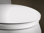 KOHLER K-57777-WCF-0 Cymbal Readylatch Quiet-Close Elongated Toilet Seat - White