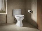 KOHLER K-57777-GCF-0 Cymbal Readylatch Quiet-Close Elongated Toilet Seat - White
