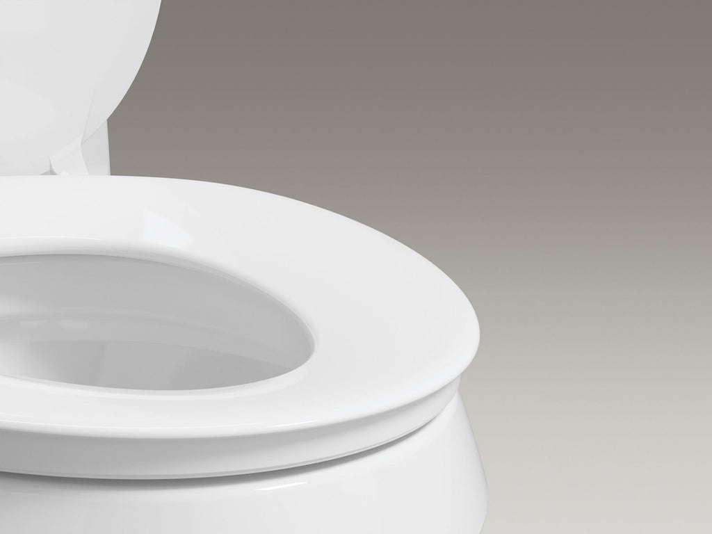 KOHLER K-57777-WCF-0 Cymbal Readylatch Quiet-Close Elongated Toilet Seat - White