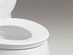 KOHLER K-57777-WCF-0 Cymbal Readylatch Quiet-Close Elongated Toilet Seat - White