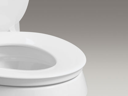 KOHLER K-57777-WCF-0 Cymbal ReadyLatch Quiet-Close elongated toilet seat - White