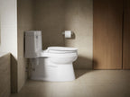 KOHLER K-57777-WCF-0 Cymbal Readylatch Quiet-Close Elongated Toilet Seat - White