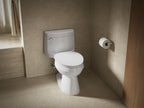 KOHLER K-57777-WCF-0 Cymbal Readylatch Quiet-Close Elongated Toilet Seat - White