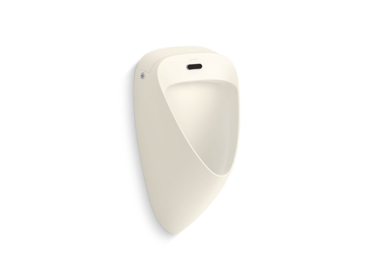 KOHLER Tend Washout half-stall 0.5 gpf touchless urinal, rear spud in Biscuit - K-28083-5DC-96