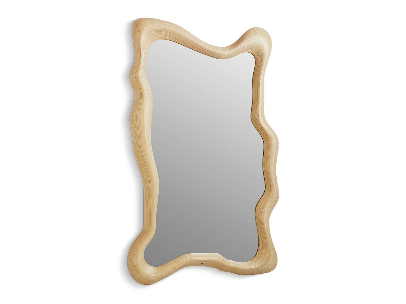 KOHLER K-32320-STH Landshapes By Daniel Arsham 38" X 60" Framed Mirror - Stratified Birch