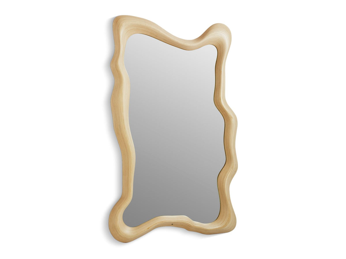 KOHLER K-32320-STH Landshapes By Daniel Arsham 38" X 60" Framed Mirror - Stratified Birch