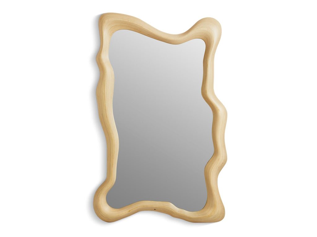 KOHLER K-32320-STH Landshapes By Daniel Arsham 38" X 60" Framed Mirror - Stratified Birch