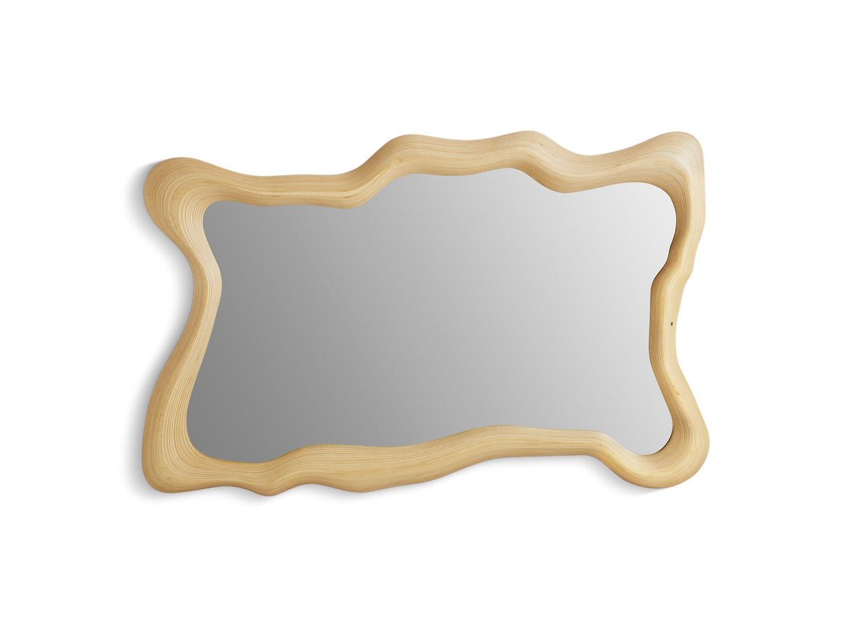 KOHLER K-32320-STH Landshapes By Daniel Arsham 38" X 60" Framed Mirror - Stratified Birch