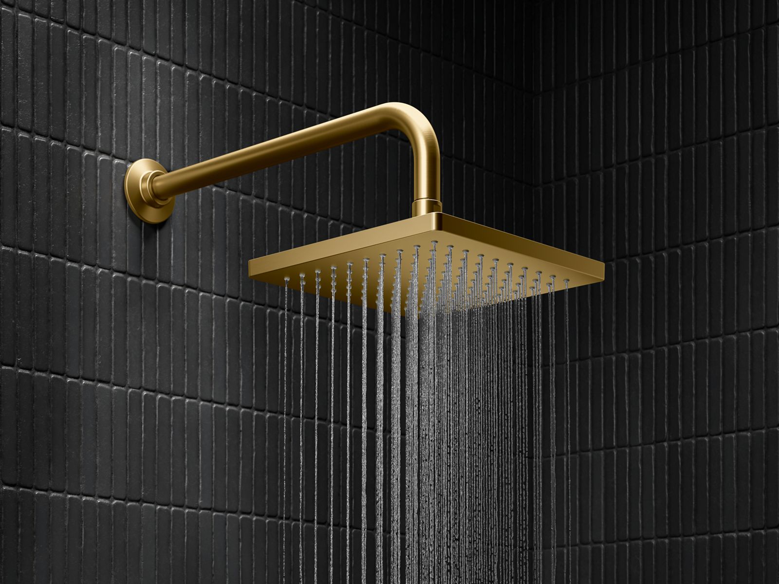KOHLER K-26273-G-2MB Honesty Showering Kit, 1.75 Gpm - Vibrant Brushed Moderne Brass
