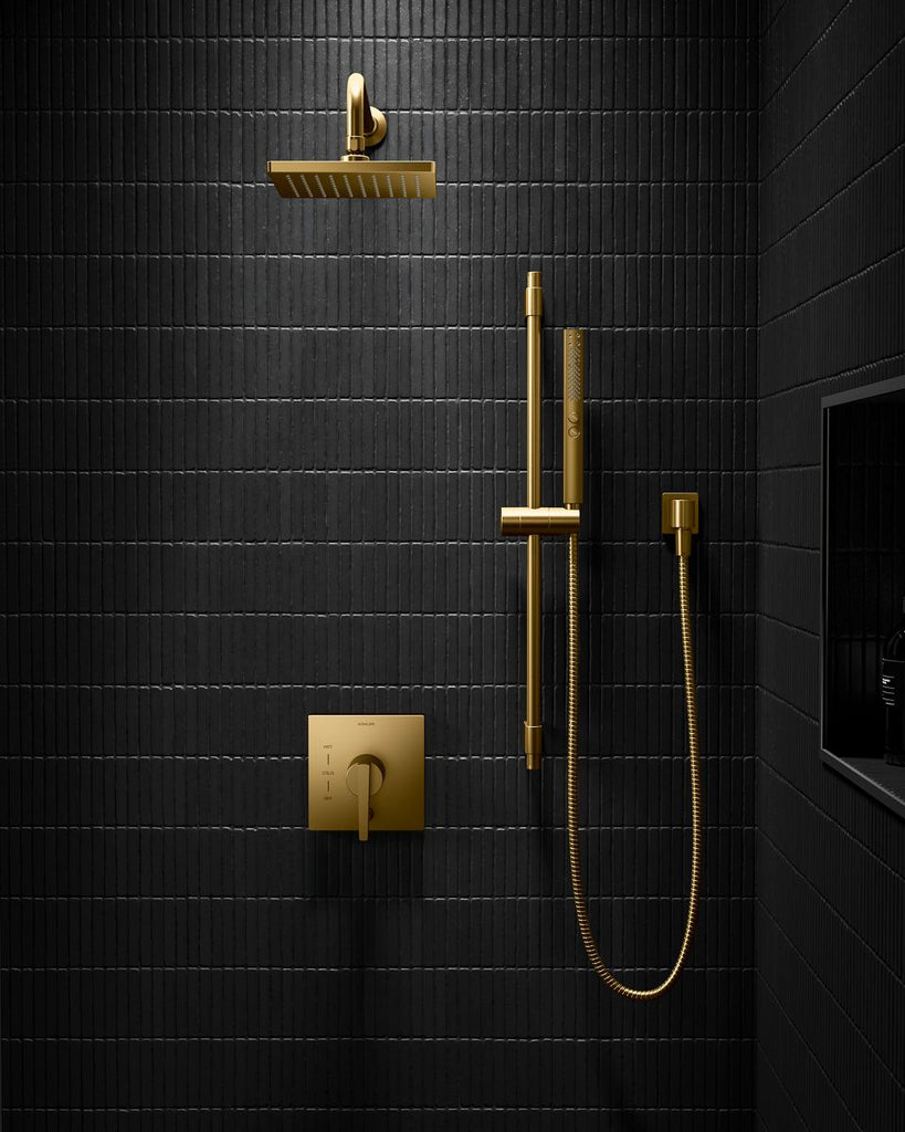 KOHLER Honesty Showering kit, 2.5 gpm - Vibrant Brushed Moderne