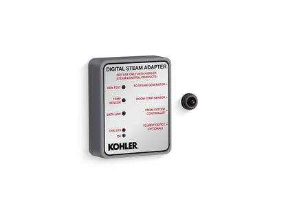 KOHLER K-32311-BL Invigoration Series Digital steam adapter - Matte Black