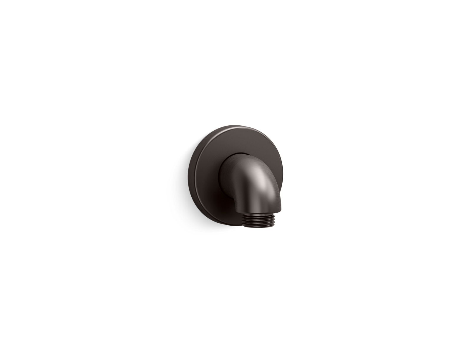 KOHLER K-22172-BGP Wall-mount supply elbow with check valve  -  Brushed Graphite