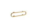 KOHLER K-33463-2MB Belay Grab Bar Loop - Vibrant Brushed Moderne Brass