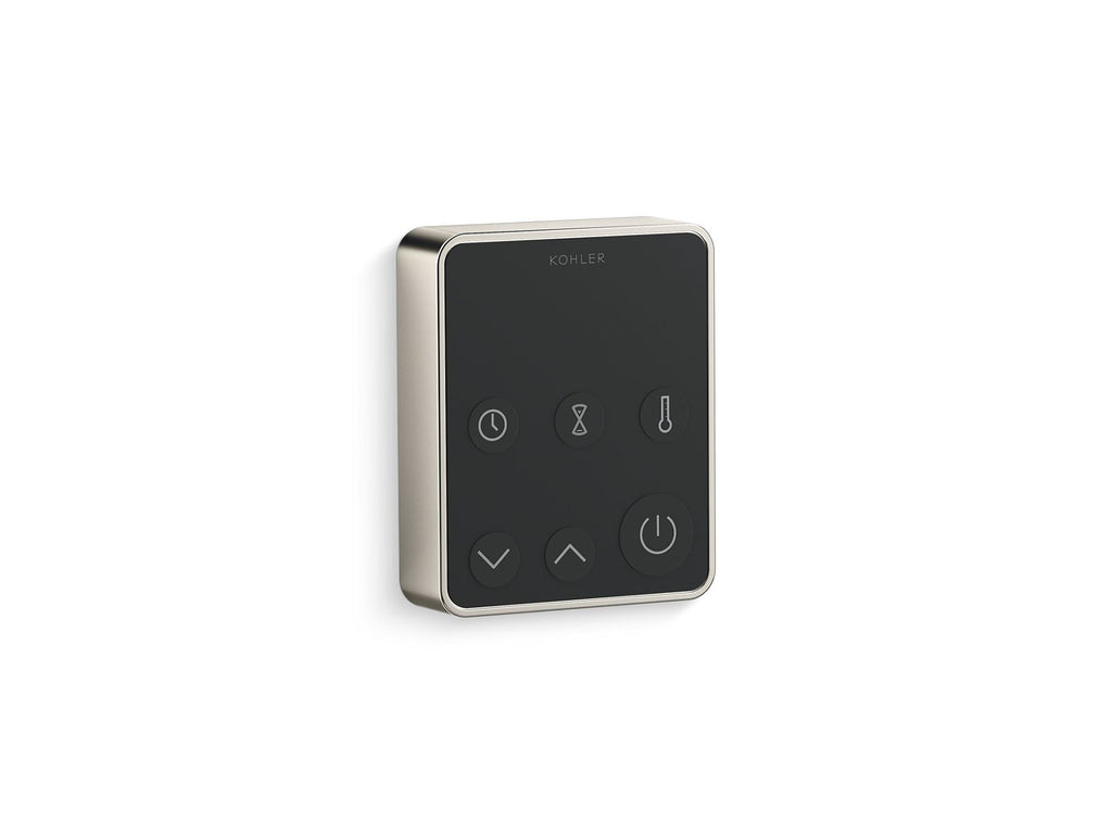 KOHLER K-32312-SN Invigoration Series Steam Controller - Vibrant Polished Nickel