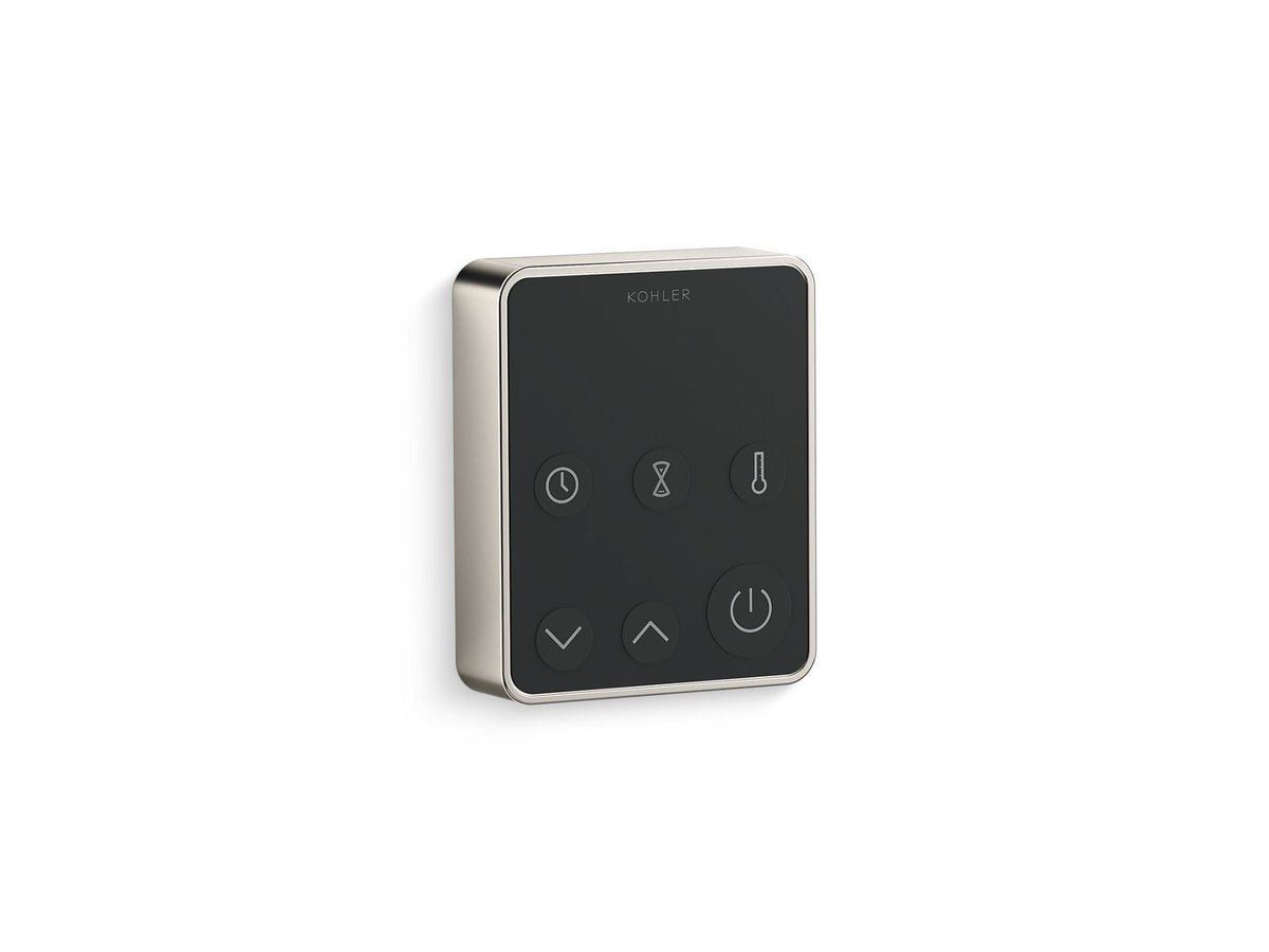 KOHLER K-32312-SN Invigoration Series Steam Controller - Vibrant Polished Nickel