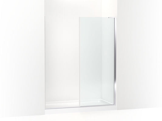 KOHLER K-27717-10L-SHP Composed 3/8" Fixed Panel Glass And Hardware In Bright Polished Silver