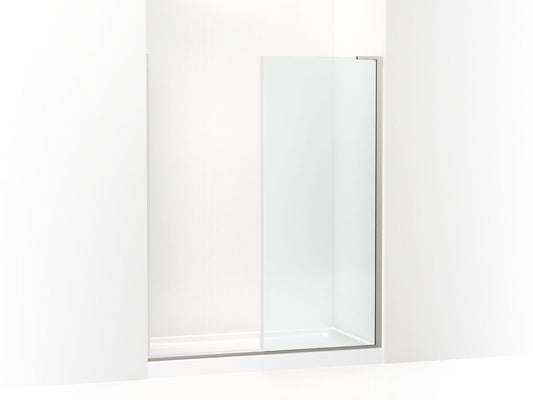 KOHLER K-27717-10L-BNK Composed 3/8" Fixed Panel Glass And Hardware In Anodized Brushed Nickel