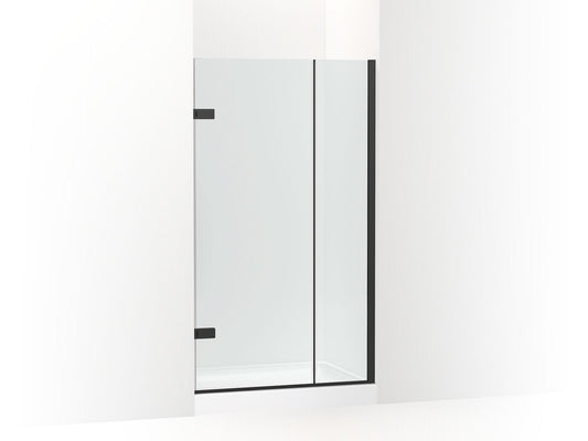 KOHLER K-27710-10L-BL Composed 3/8" Pivot Door Glass And Hardware, No Handle In Matte Black