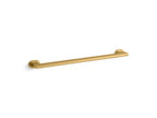 KOHLER K-33458-2MB Belay 24" Grab Bar - Vibrant Brushed Moderne Brass