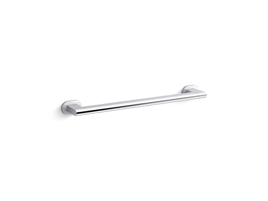 KOHLER K-33457-CP Belay 18" Grab Bar - Polished Chrome