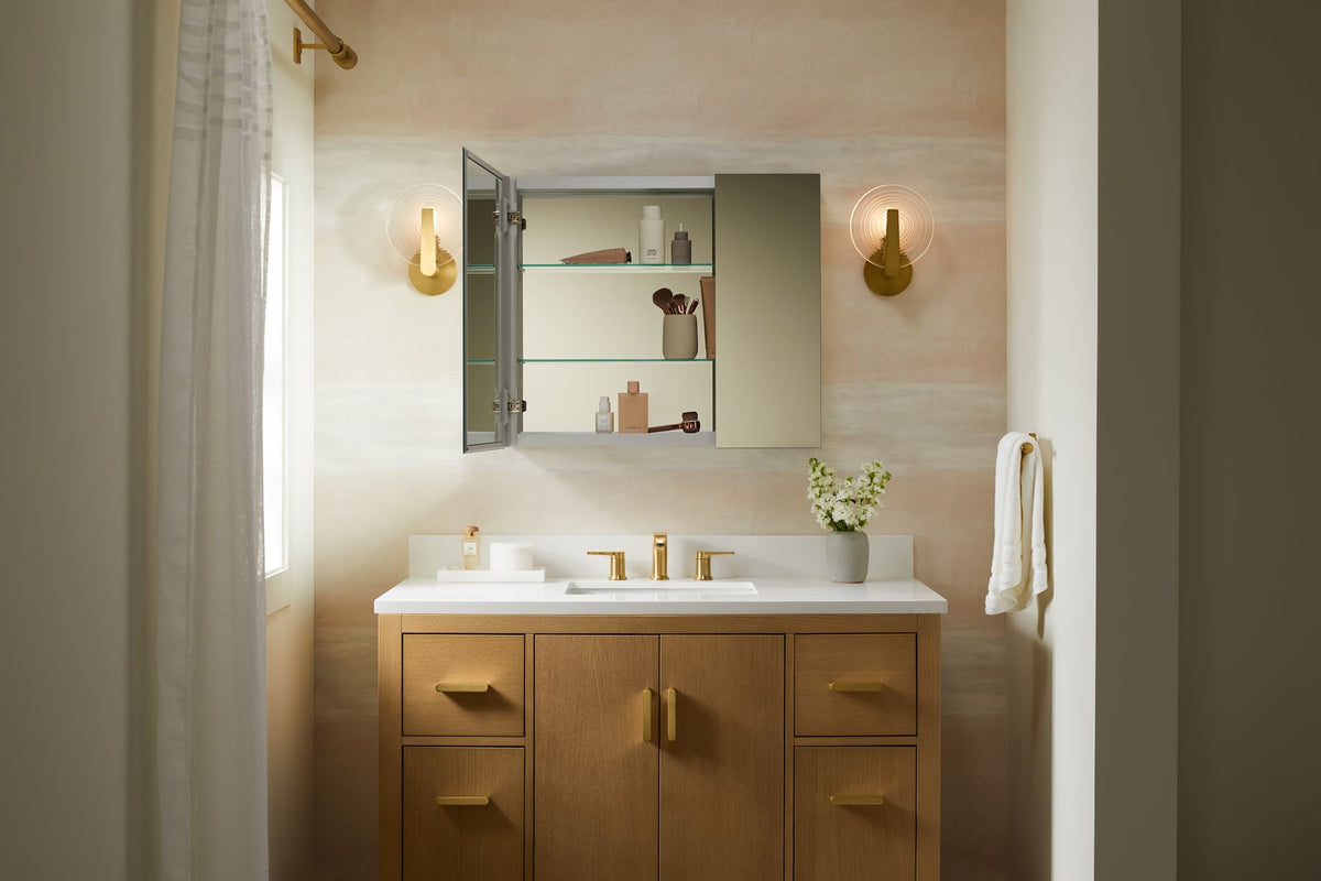 KOHLER K-56004-NA Embark Premium Xl 30" X 26" Rectangular Two-Door Medicine Cabinet