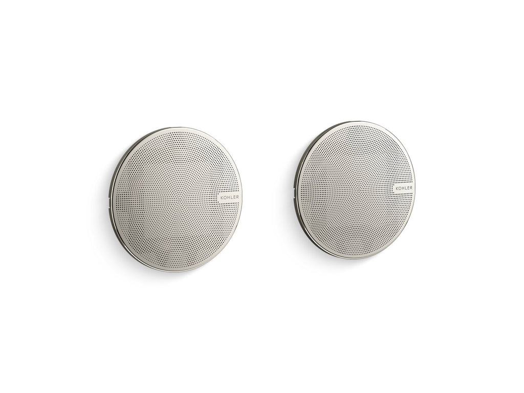 KOHLER K-30318-SN Soundtile Shower Speakers - Vibrant Polished Nickel